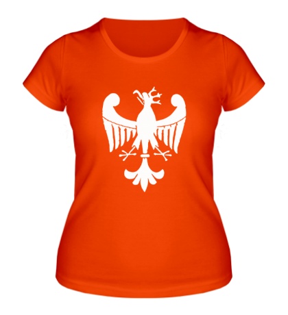 Женская футболка Средневековый орел