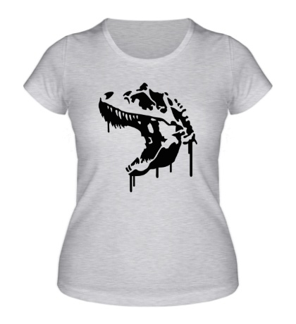 Женская футболка Череп тираннозавра