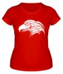 Женская футболка «Тату голова орла» - Фото 1