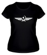 Женская футболка «Серп и молот в виде орла» - Фото 1