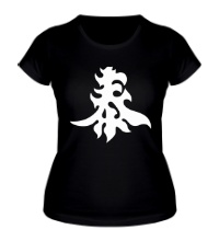 Женская футболка Богатство: японский иероглиф