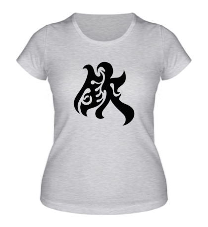 Женская футболка «Уважение: японский иероглиф»