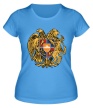 Женская футболка «Герб Армении» - Фото 1