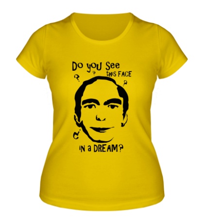 Женская футболка Человек из снов