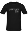 Мужская футболка «Everybody dies» - Фото 1