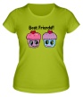 Женская футболка «Best Friends» - Фото 1