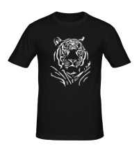 Мужская футболка Величественный тигр