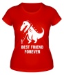 Женская футболка «Godzilla best friend» - Фото 1