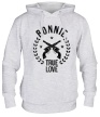 Толстовка с капюшоном «Bonnie, true love» - Фото 1