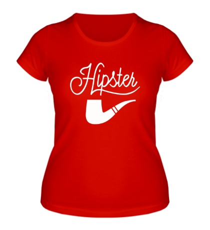 Женская футболка I am Hipster