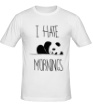 Мужская футболка «Ненавижу утро!» - Фото 1