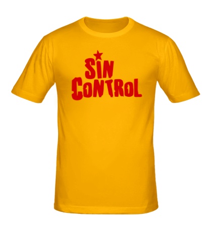 Мужская футболка «Sin Control»