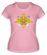 Женская футболка «Герб ВМФ России» - Фото 1