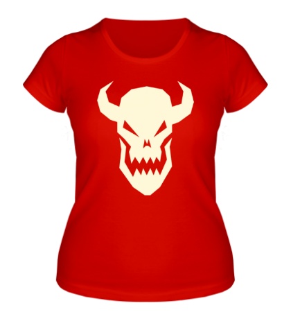 Женская футболка Страшилка к хэллоуину