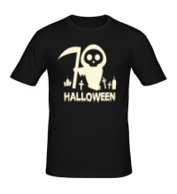 Мужская футболка Halloween Death Glow