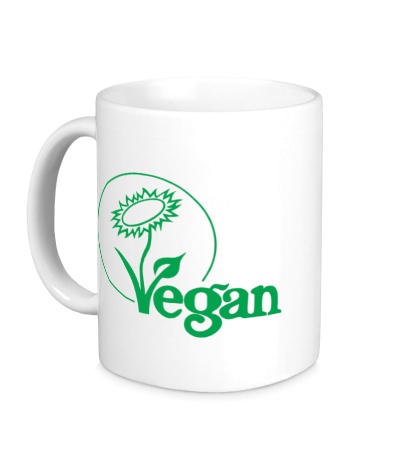 Керамическая кружка «Vegan»