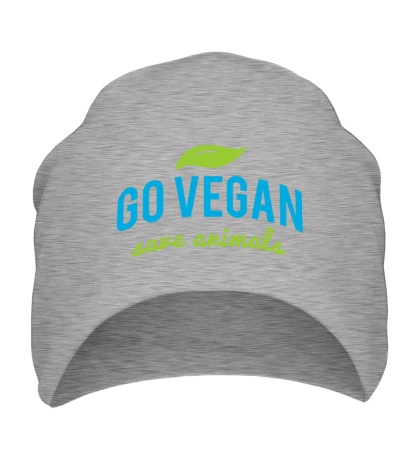Шапка «Go Vegan Save Animals»