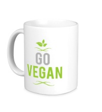 Керамическая кружка Go Vegan