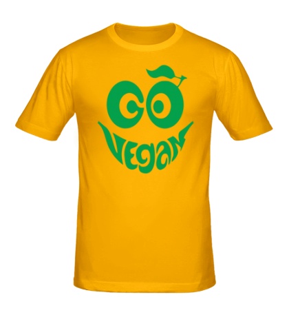Мужская футболка «Vegan smile»