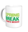 Керамическая кружка «Spring break Puerto Mexico» - Фото 1