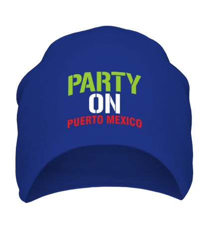 Шапка Party on Puerto Mexico