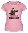 Женская футболка «Вежливый Жириновский» - Фото 1