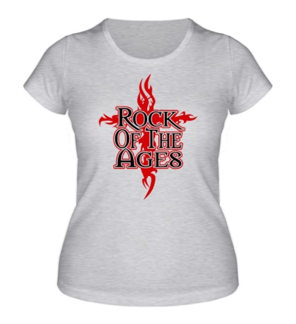 Купить женскую футболку Rock of the Ages