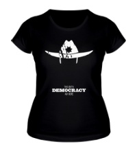 Женская футболка Democracy Sheriff