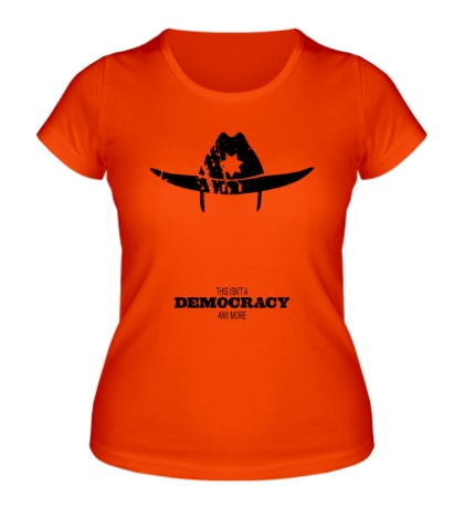 Купить женскую футболку Democracy Sheriff