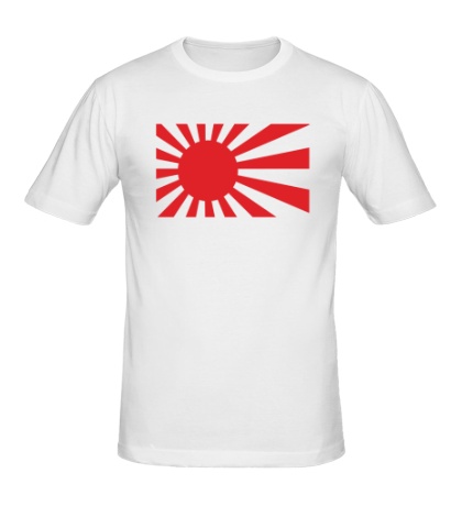 Мужская футболка Японский флаг