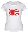 Женская футболка «Японский флаг» - Фото 1