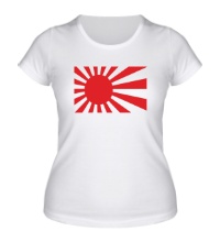 Женская футболка Японский флаг