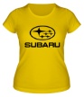 Женская футболка «Subaru» - Фото 1