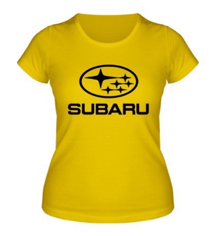 Женская футболка «Subaru»