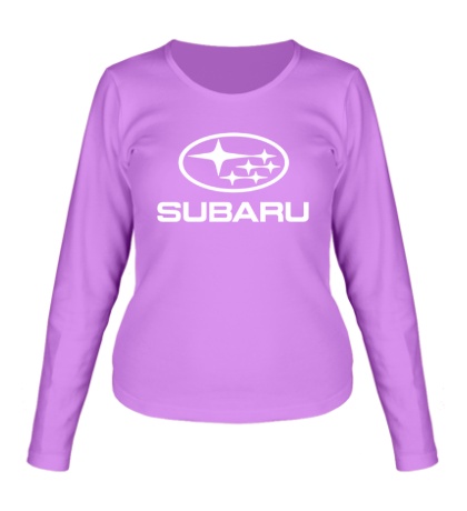 Женский лонгслив «Subaru»