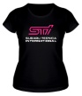 Женская футболка «STI» - Фото 1