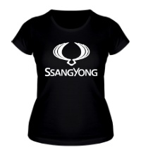Женская футболка Ssangyong
