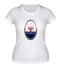 Женская футболка Maserati