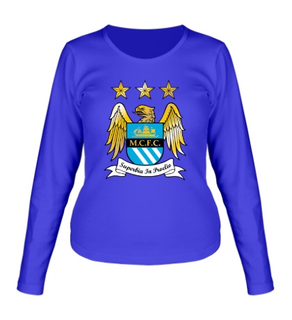 Купить женский лонгслив FC Manchester City Emblem