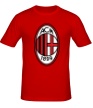 Мужская футболка «FC Milan Emblem» - Фото 1
