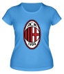 Женская футболка «FC Milan Emblem» - Фото 1