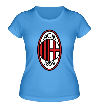 Женская футболка «FC Milan Emblem»