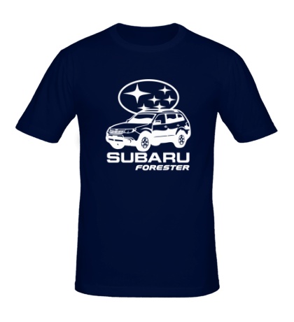 Мужская футболка «SUBARU Forester»