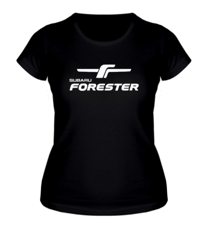 Женская футболка Subaru Forester Sign