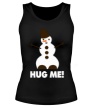 Женская майка «Snowman: Hug me» - Фото 1