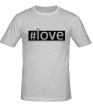 Мужская футболка «Love» - Фото 1