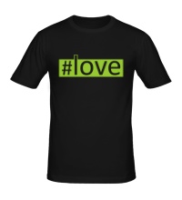 Мужская футболка Love