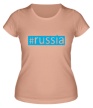 Женская футболка «Russia Tag» - Фото 1