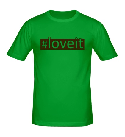 Купить мужскую футболку Loveit