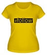 Женская футболка «Follow» - Фото 1